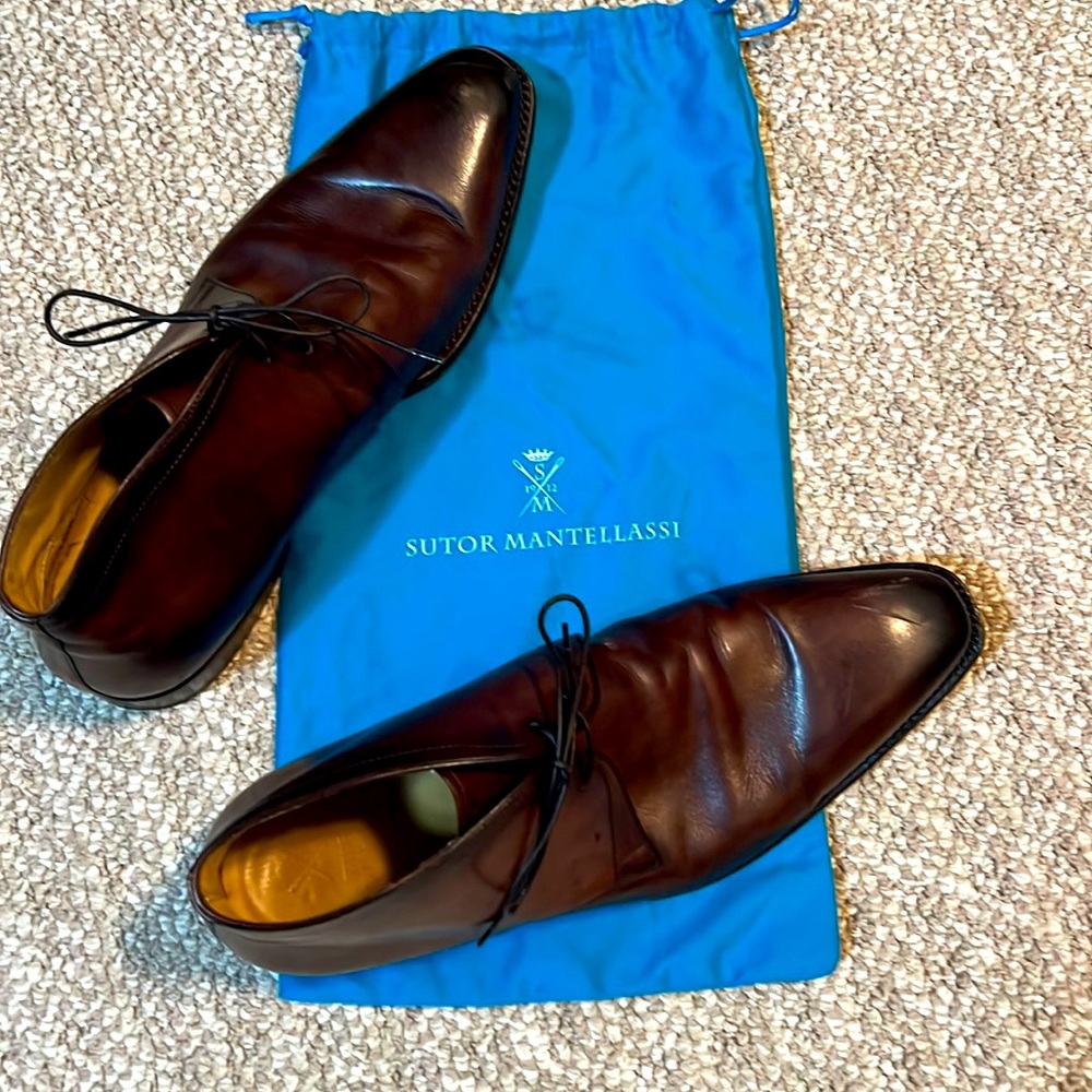 Sutor Mantellassi Size 11 Dress Shoes